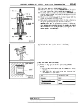 Предварительный просмотр 361 страницы Mitsubishi Eclipse 1990 Service Manual