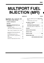 Предварительный просмотр 381 страницы Mitsubishi Eclipse 1990 Service Manual