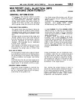 Предварительный просмотр 383 страницы Mitsubishi Eclipse 1990 Service Manual