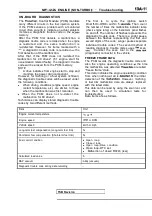 Предварительный просмотр 391 страницы Mitsubishi Eclipse 1990 Service Manual