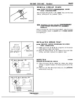 Предварительный просмотр 701 страницы Mitsubishi Eclipse 1990 Service Manual