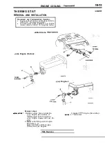 Предварительный просмотр 703 страницы Mitsubishi Eclipse 1990 Service Manual