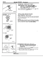 Предварительный просмотр 704 страницы Mitsubishi Eclipse 1990 Service Manual