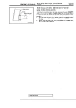 Предварительный просмотр 709 страницы Mitsubishi Eclipse 1990 Service Manual