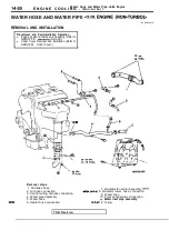 Предварительный просмотр 710 страницы Mitsubishi Eclipse 1990 Service Manual