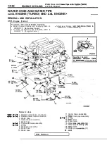 Предварительный просмотр 712 страницы Mitsubishi Eclipse 1990 Service Manual