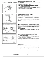 Предварительный просмотр 714 страницы Mitsubishi Eclipse 1990 Service Manual