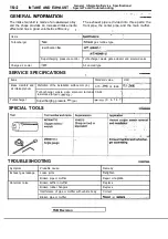 Preview for 716 page of Mitsubishi Eclipse 1990 Service Manual