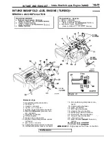 Предварительный просмотр 725 страницы Mitsubishi Eclipse 1990 Service Manual