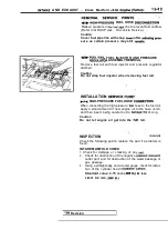 Предварительный просмотр 727 страницы Mitsubishi Eclipse 1990 Service Manual