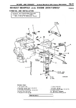 Предварительный просмотр 731 страницы Mitsubishi Eclipse 1990 Service Manual