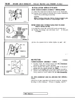 Предварительный просмотр 734 страницы Mitsubishi Eclipse 1990 Service Manual