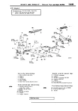 Предварительный просмотр 739 страницы Mitsubishi Eclipse 1990 Service Manual