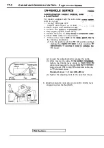 Предварительный просмотр 744 страницы Mitsubishi Eclipse 1990 Service Manual