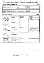 Предварительный просмотр 748 страницы Mitsubishi Eclipse 1990 Service Manual