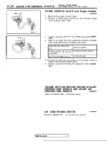 Предварительный просмотр 816 страницы Mitsubishi Eclipse 1990 Service Manual