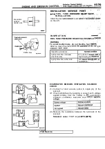 Предварительный просмотр 819 страницы Mitsubishi Eclipse 1990 Service Manual