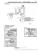 Предварительный просмотр 821 страницы Mitsubishi Eclipse 1990 Service Manual