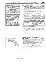 Предварительный просмотр 823 страницы Mitsubishi Eclipse 1990 Service Manual