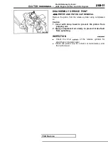 Предварительный просмотр 855 страницы Mitsubishi Eclipse 1990 Service Manual