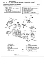 Предварительный просмотр 874 страницы Mitsubishi Eclipse 1990 Service Manual