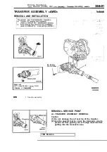 Предварительный просмотр 879 страницы Mitsubishi Eclipse 1990 Service Manual