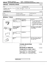 Предварительный просмотр 882 страницы Mitsubishi Eclipse 1990 Service Manual