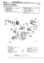 Предварительный просмотр 886 страницы Mitsubishi Eclipse 1990 Service Manual