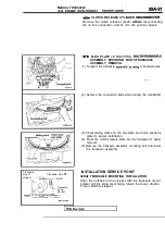 Предварительный просмотр 889 страницы Mitsubishi Eclipse 1990 Service Manual