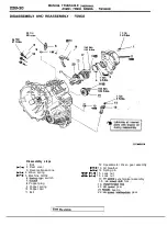 Предварительный просмотр 910 страницы Mitsubishi Eclipse 1990 Service Manual