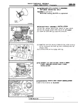 Предварительный просмотр 919 страницы Mitsubishi Eclipse 1990 Service Manual