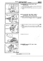 Предварительный просмотр 921 страницы Mitsubishi Eclipse 1990 Service Manual