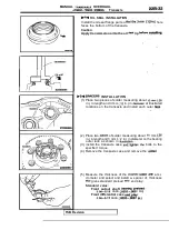 Предварительный просмотр 923 страницы Mitsubishi Eclipse 1990 Service Manual