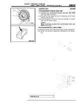 Предварительный просмотр 927 страницы Mitsubishi Eclipse 1990 Service Manual