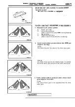 Предварительный просмотр 961 страницы Mitsubishi Eclipse 1990 Service Manual