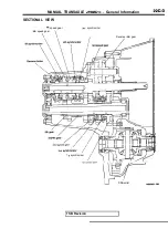 Предварительный просмотр 973 страницы Mitsubishi Eclipse 1990 Service Manual