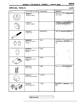 Предварительный просмотр 975 страницы Mitsubishi Eclipse 1990 Service Manual