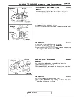 Предварительный просмотр 995 страницы Mitsubishi Eclipse 1990 Service Manual