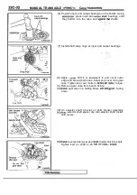 Предварительный просмотр 1002 страницы Mitsubishi Eclipse 1990 Service Manual