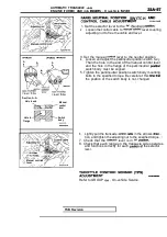 Предварительный просмотр 1065 страницы Mitsubishi Eclipse 1990 Service Manual