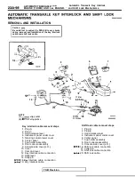 Предварительный просмотр 1106 страницы Mitsubishi Eclipse 1990 Service Manual