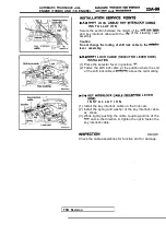 Предварительный просмотр 1107 страницы Mitsubishi Eclipse 1990 Service Manual