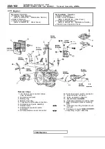 Предварительный просмотр 1110 страницы Mitsubishi Eclipse 1990 Service Manual