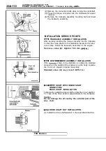 Preview for 1118 page of Mitsubishi Eclipse 1990 Service Manual