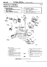 Предварительный просмотр 1200 страницы Mitsubishi Eclipse 1990 Service Manual