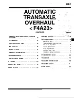 Предварительный просмотр 1207 страницы Mitsubishi Eclipse 1990 Service Manual