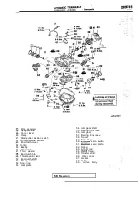 Предварительный просмотр 1221 страницы Mitsubishi Eclipse 1990 Service Manual