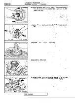 Предварительный просмотр 1244 страницы Mitsubishi Eclipse 1990 Service Manual