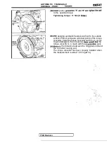 Предварительный просмотр 1253 страницы Mitsubishi Eclipse 1990 Service Manual