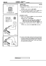 Предварительный просмотр 1254 страницы Mitsubishi Eclipse 1990 Service Manual